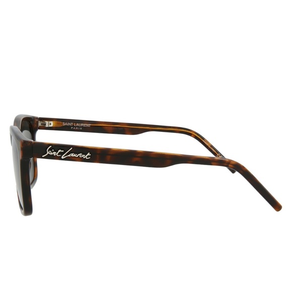NEW Saint Laurent tortoise wayfarer sunglasses - Picture 2 of 3